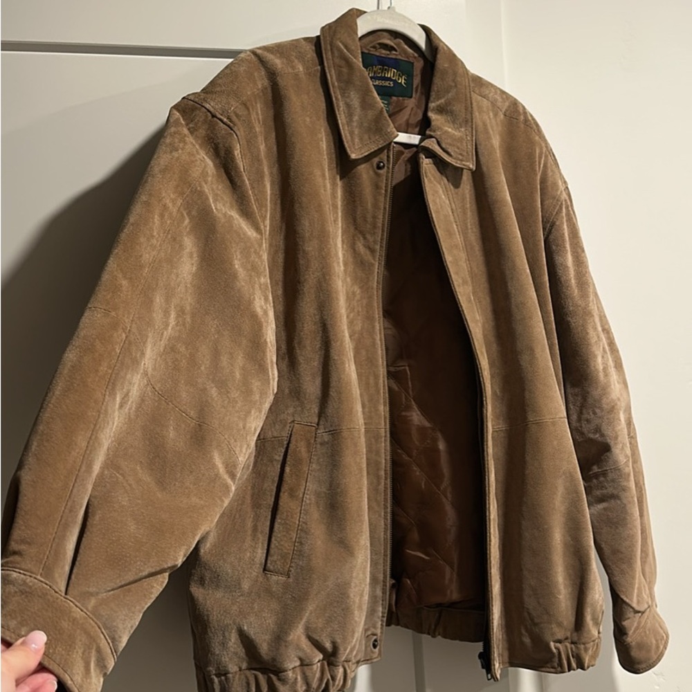 Men's 100% Suede Jacket vintage